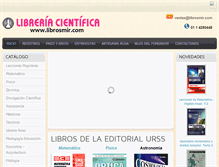 Tablet Screenshot of librosmir.com